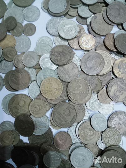Продам монеты СССР, очень много