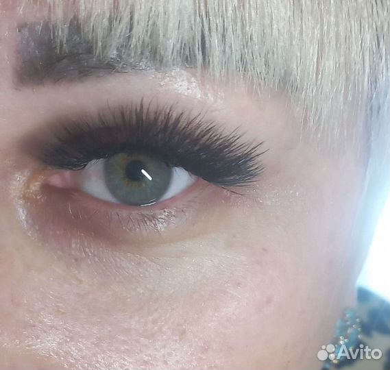 Наращивание ресниц на дому