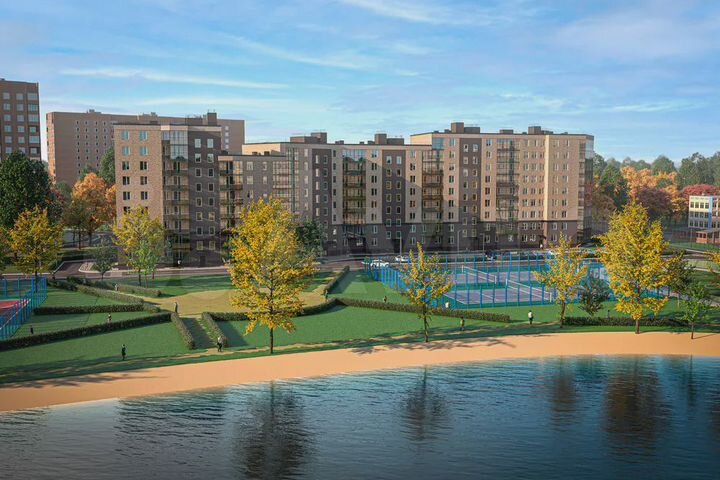 1-к. квартира, 33,6 м², 9/9 эт.