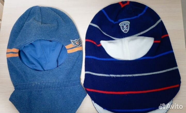 Шапка шлем осень/весна