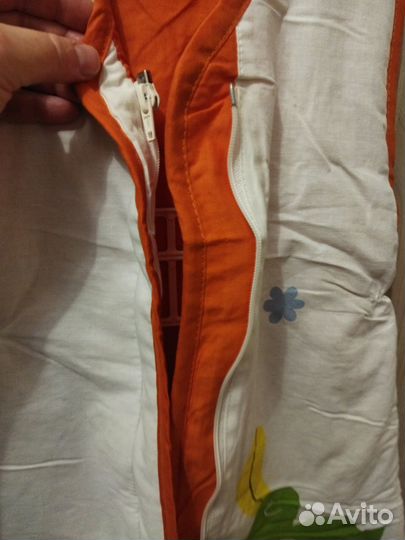 Спальный мешок(детское одеяло на молнии) IKEA