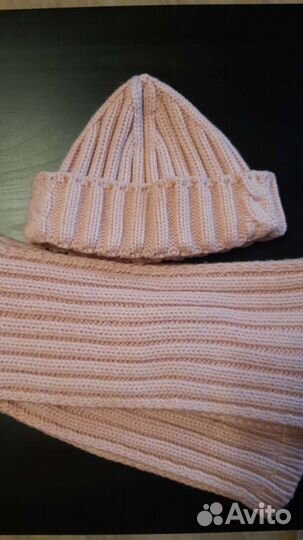 Комплект шапка и шарф