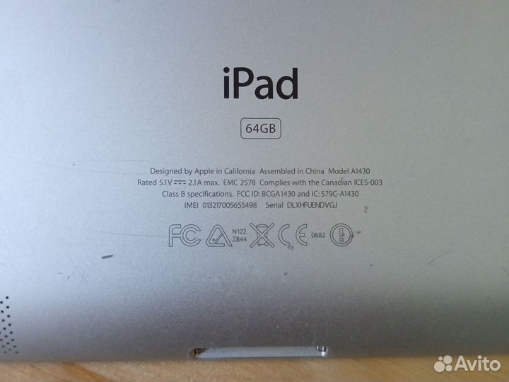 iPad A1430 64Gb