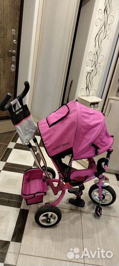 Детский велосипед с ручкой