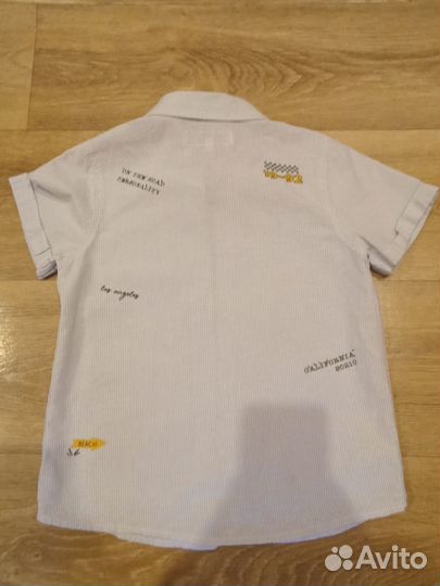 Рубашка на мальчика 128