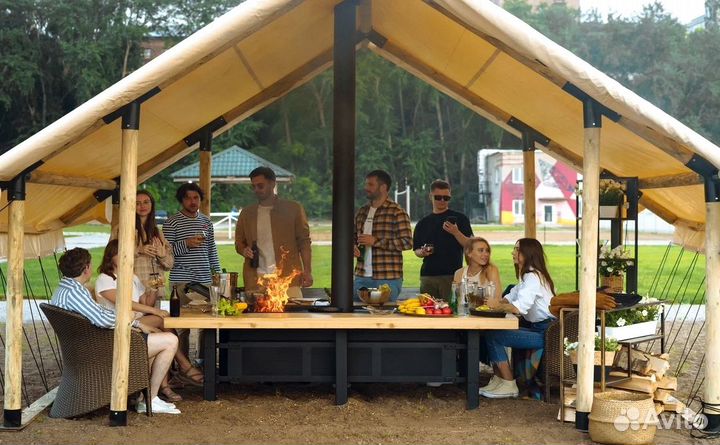 Гриль стол барбекю