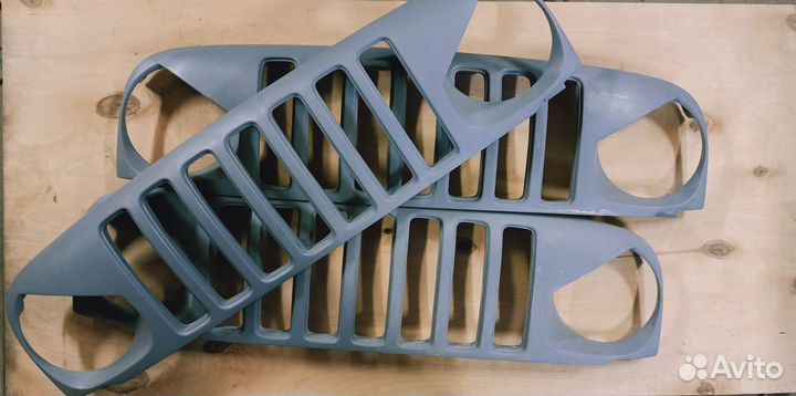 Решётка Tagaz Tager / SsangYong Korando (bad boy)