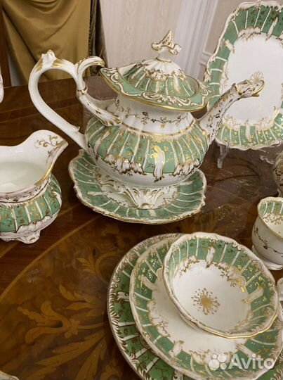 Старинный английский сервиз