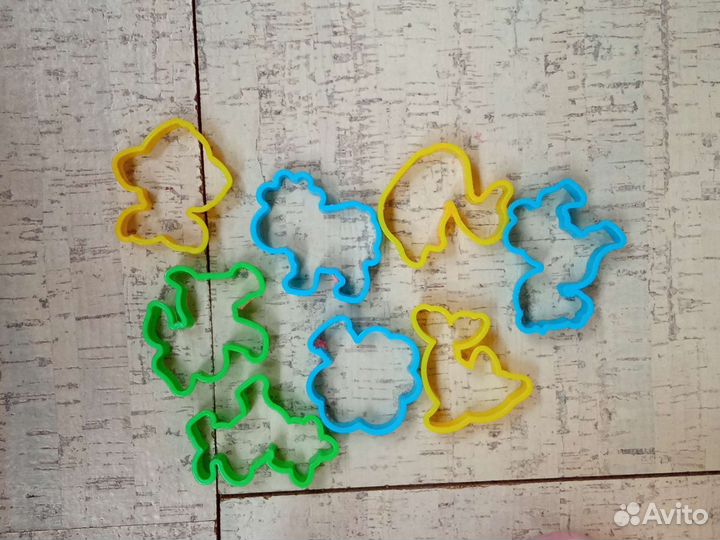 Генетический песок с игрушками(розовый и голубой)