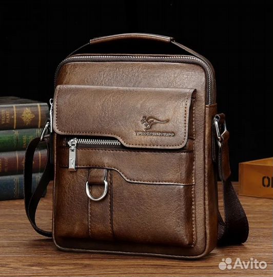 Мужская кожаная сумка