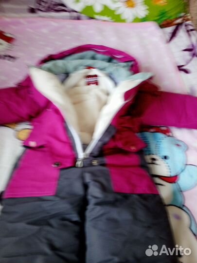Зимний комбинезон для девочки