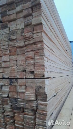 Доска обрезная 40х150х6000мм