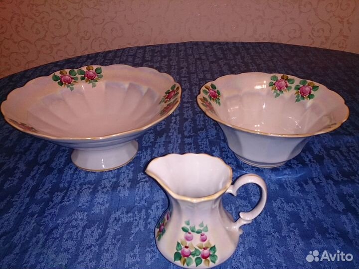 Чайный сервиз Коростень 28 предметов Фарфор Редкий