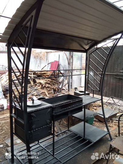 Мангал, печь, навес, беседка, ворота, двери т. Д