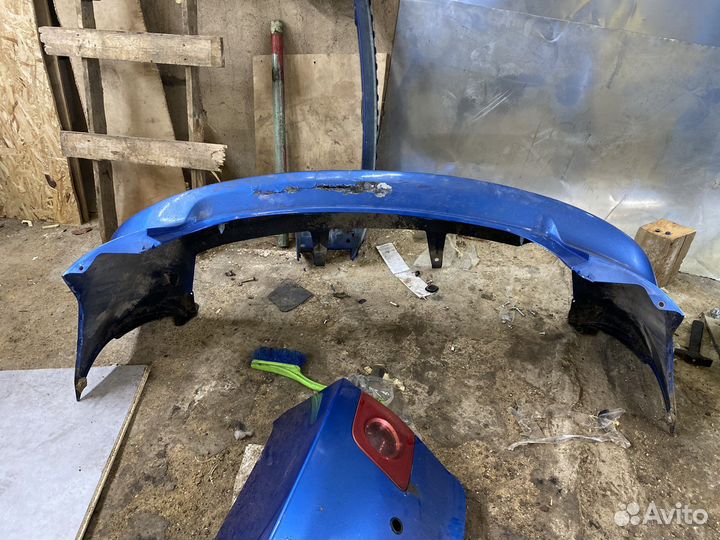 Задний бампер mazda 3 bk седан