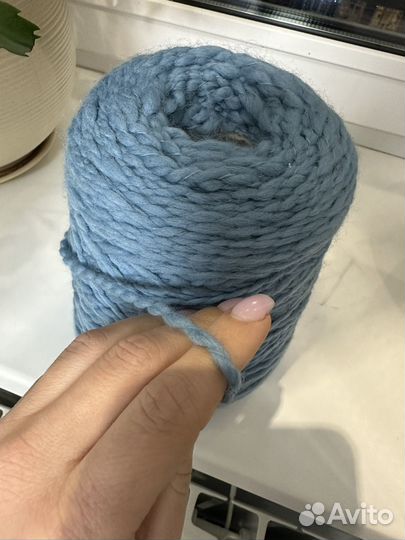 Пряжа на бобине, Pura lana 100% Италия