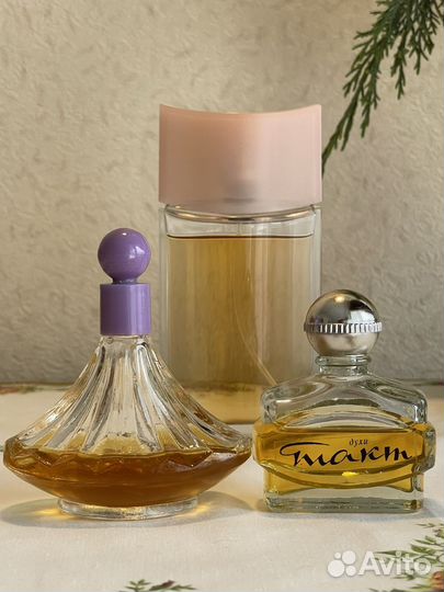 Винтажные духи СССР Такт, Peony Avon