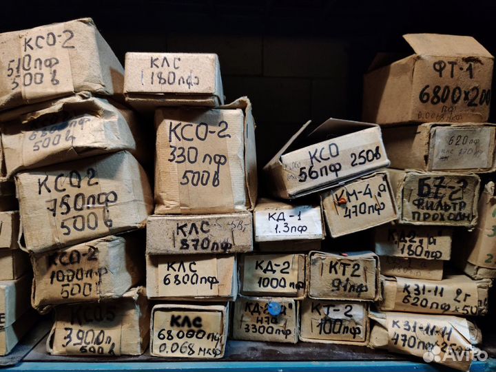 Конденсаторы СССР