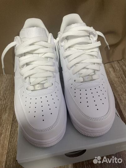 Кроссовки nike air force 1 low white оригинал