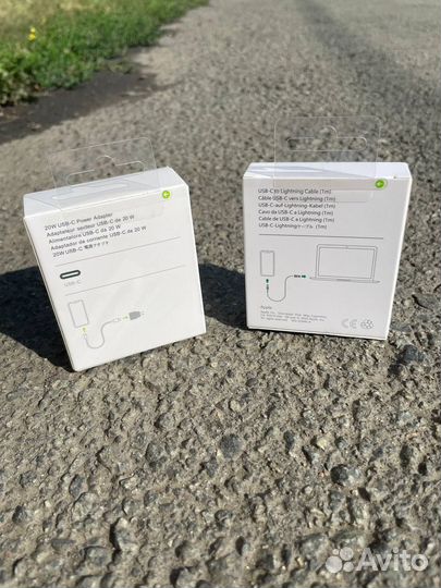 Быстрая зарядка на айфон 25w (комплект)