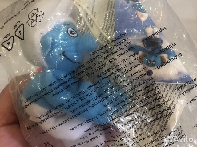 Смурфик игрушка коллекционная
