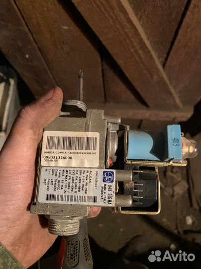 Газовый клапан sigma 845
