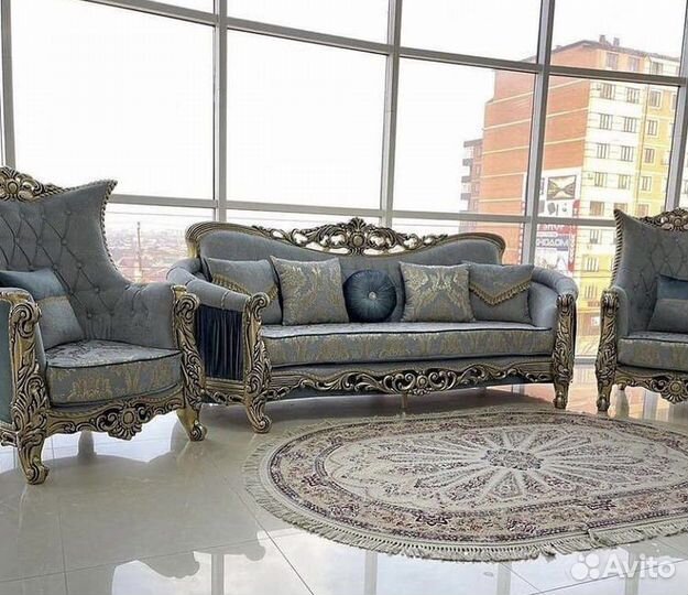 Диван и 2 кресла “praga”