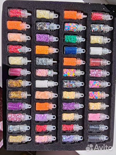 Наборы 48шт для дизайна ногтей, творчества