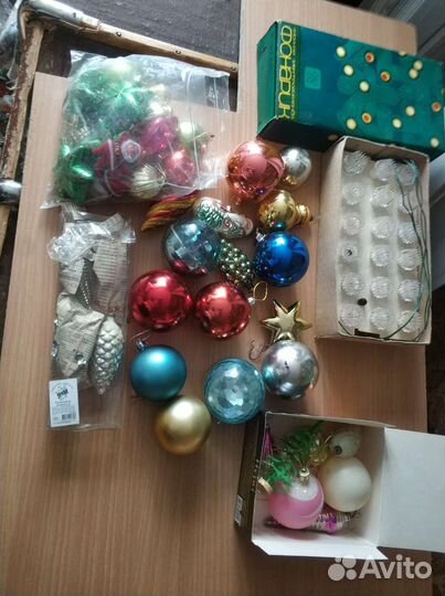 Елочные игрушки СССР советские