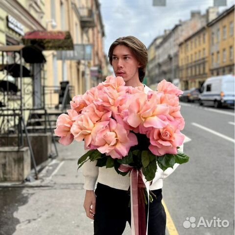 Французские розы, доставка цветов