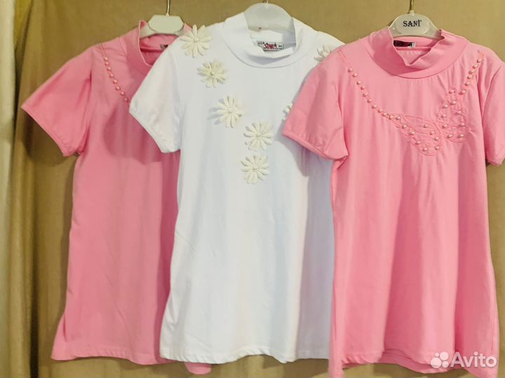 Блузка новая школьная 140,146,152,158,164 рост