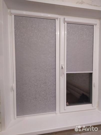 Рулонные шторы день ночь