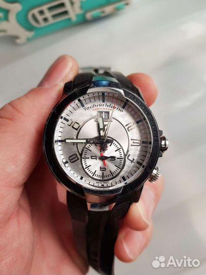 Часы Technomarine UF6, бу, замена батарейки