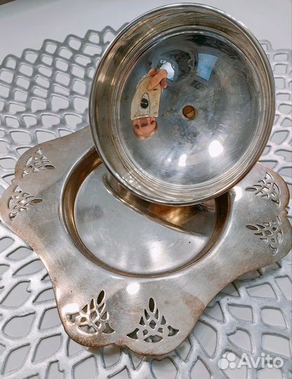 Маслёнка-икорница, Винтаж