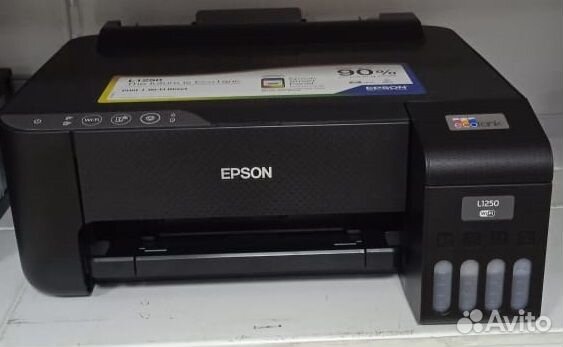 Новый принтер струйный Epson L1250 Гарантия 12 мес