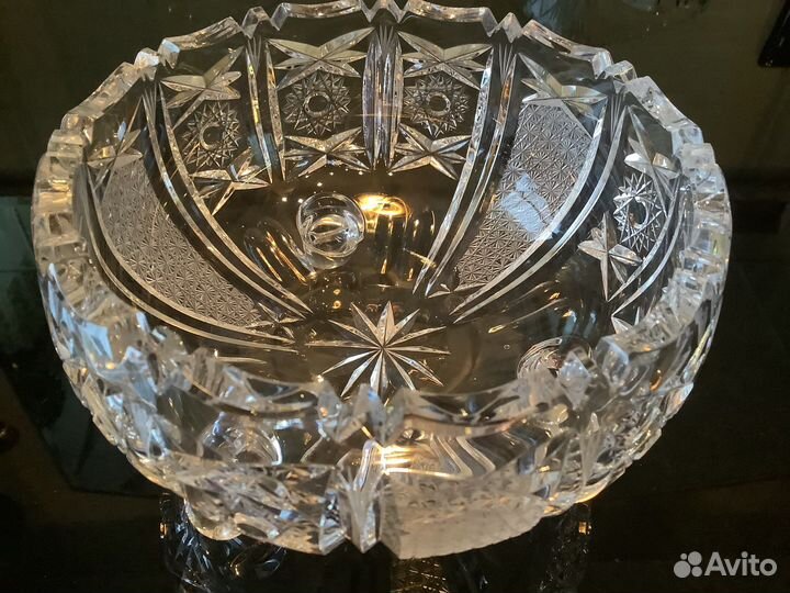 Вазы хрустальные Богемия СССР