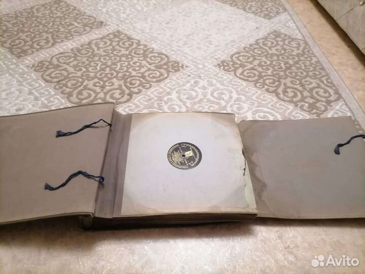 Грампластинки 1937 года опера 