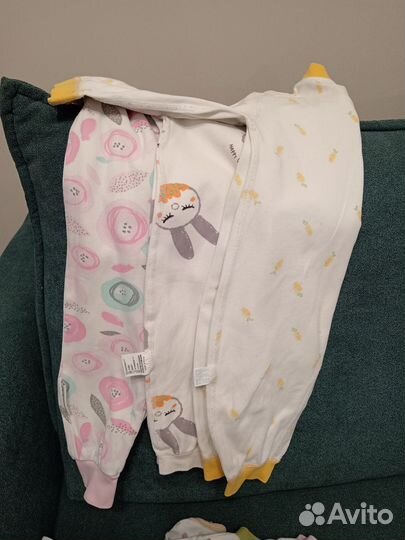 Ползунки для девочки 74 86