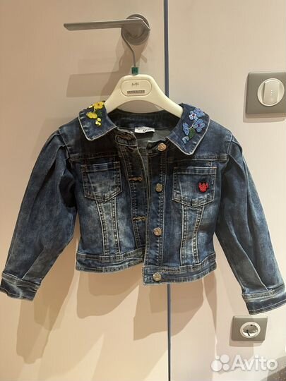 Джинсовая куртка Monnalisa 5