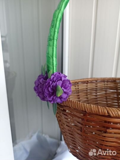 Корзина плетеная