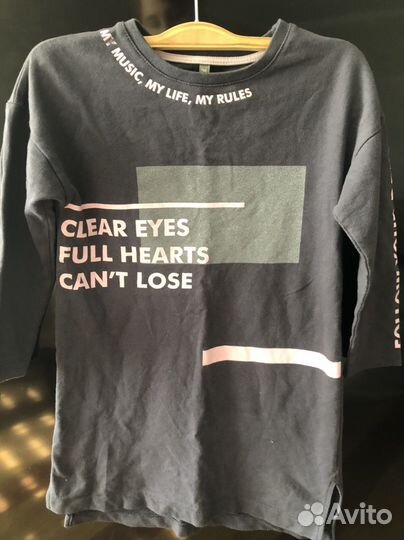 Платье трикотажное для девочки,размер 128-134