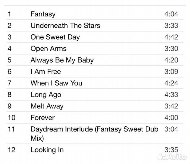 Mariah Carey - Daydream CD Rus