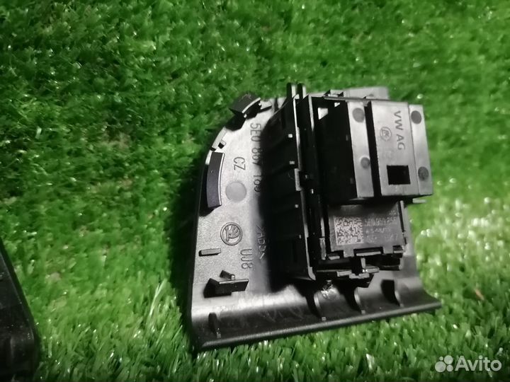 Кнопки стеклоподъемников skoda octavia A7