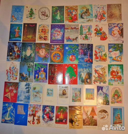 Открытки СССР чистые