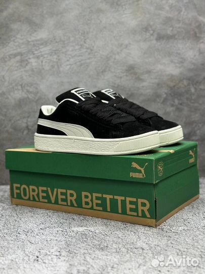 Кроссовки женские puma Suede XL Black