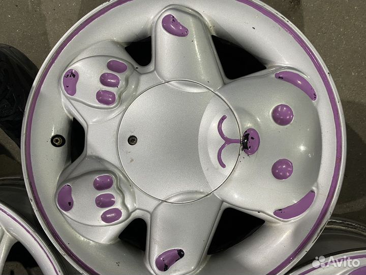 Диски мишки тедди R14