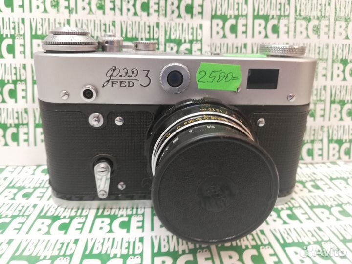 Фэд 3 FED 3 фотоаппарат б/у из СССР