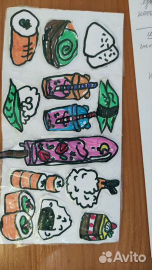 Самодельные наклейки
