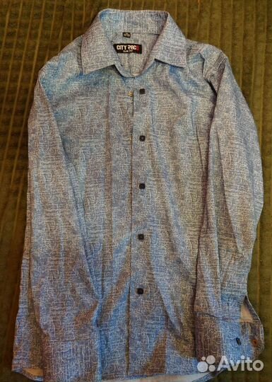 Рубашка на кнопках 128