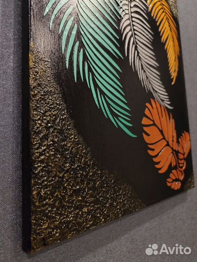 Интерьерная картина текстурная